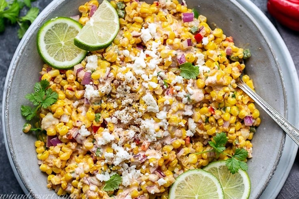 Mexican Esquites - Corn Salad